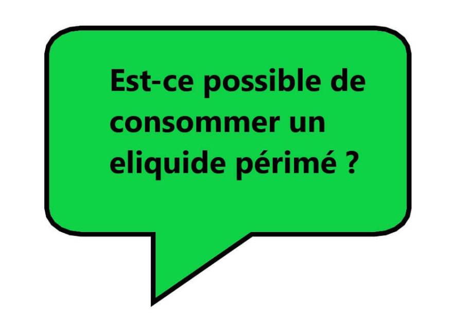 Est-ce possible de consommer un eliquide périmé ? Risques